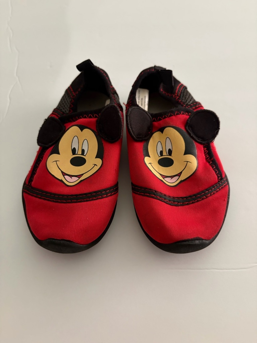 Kids Red Mickey Mouse Water Shoes